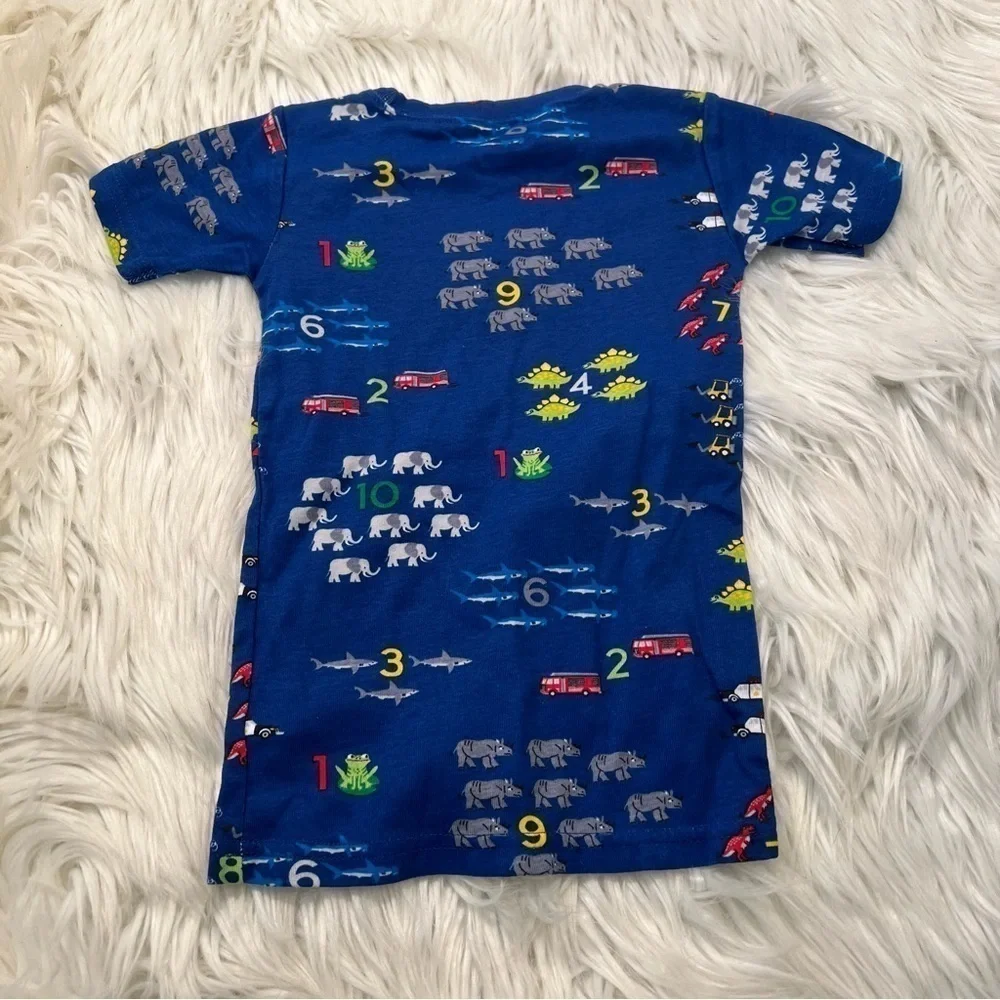 The Children's Place Sleep T-Shirt Blue Numbers